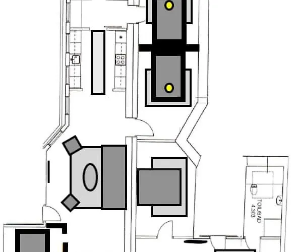Light-filled 5br Near Tivoli & Stroget For 12 Lägenhet