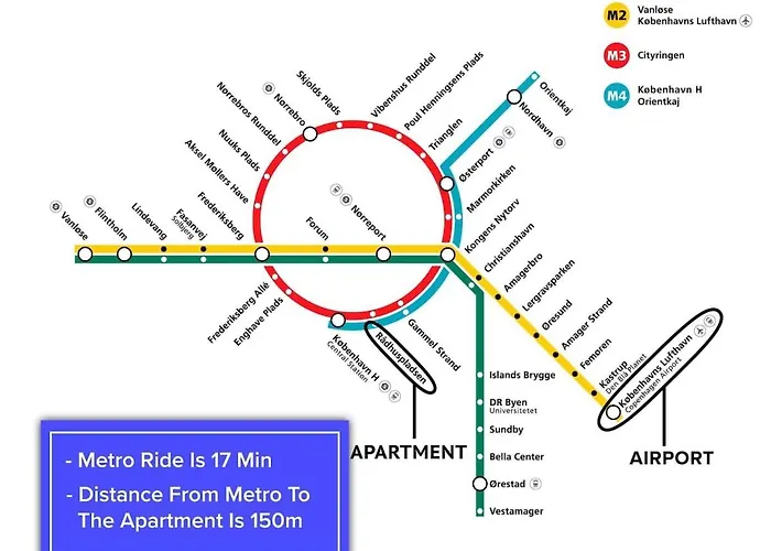 Light-filled 5br Near Tivoli & Stroget For 12